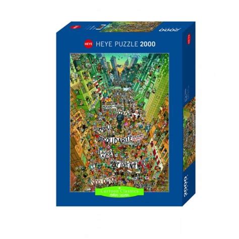 Comprar Puzzle Heye La Manifestación De 2000 Piezas Heye 29820