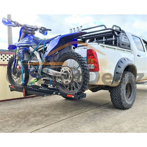 Motorbike Dirtbike Rack Tow Bar Weight Capacity 500lbs Dirt Bike Carrier