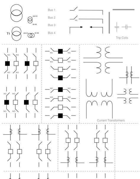 We use universally accepted electrical symbols to represent the different electrical components and their relationship within a circuit or system. Electrical single line diagram symbols autocad