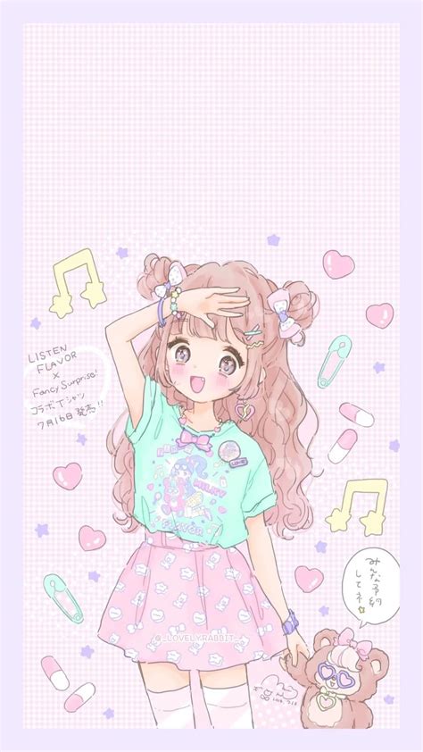 29 Pastel Cute Anime Girl Wallpaper Iphone Anime Wallpaper
