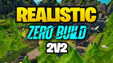 Realistic Zero Build 2v2 🎯 Bullseye Fortnite Creative Map Code