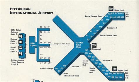 Us Airways Pittsburgh Diagrams 1993 2003 Us Airw Tumbex