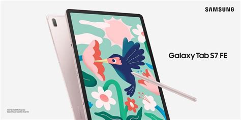 Samsung Galaxy Tab S7 Fe Unveiled Comes With 5g And 124 Display