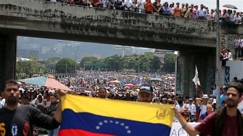 Venezuela Opposition Aims To Keep Protests Peaceful But Violence