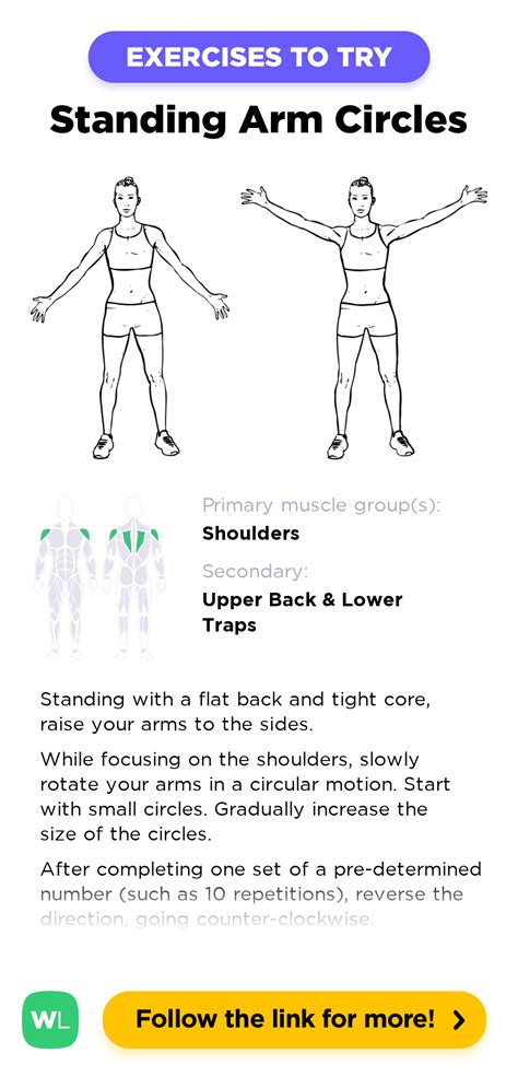 Standing Arm Circles Workoutlabs Exercise Guide