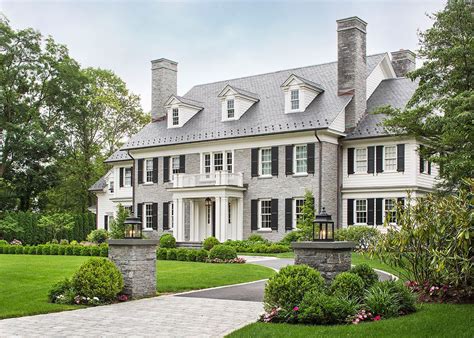 Scarsdale Residence Colonial House Exteriors Colonial House