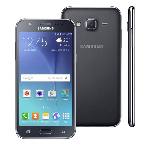 Smartphone Samsung Galaxy J5 Duos Preto Com Dual Chip Tela 50 4g