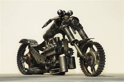 Every home needs a unique, one of a kind statement piece and this is it!. JSZ Metal Art | Motorcycle | Metal art, Motorcycle, Art