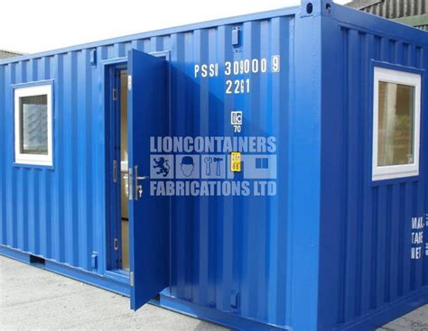 Shipping Container Modifications Lion Containers