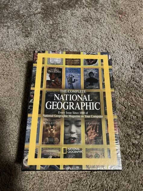 Complete National Geographic Dvd Rom Win Mac Every Issue Since New Picclick