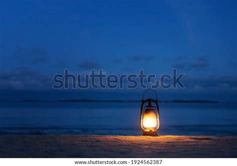 Fuel Lantern On Beach Close Sea Stock Photo 1924562387 Shutterstock