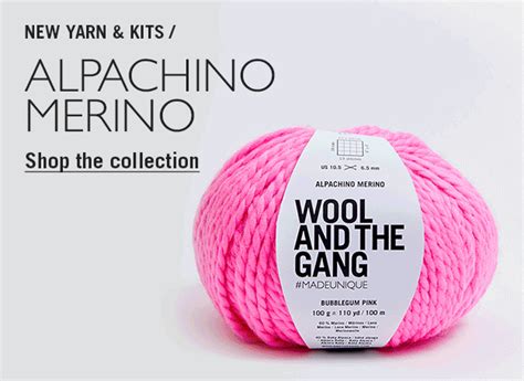 Knitting And Crochet Kits Yarns And Supplies Wool And The Gang