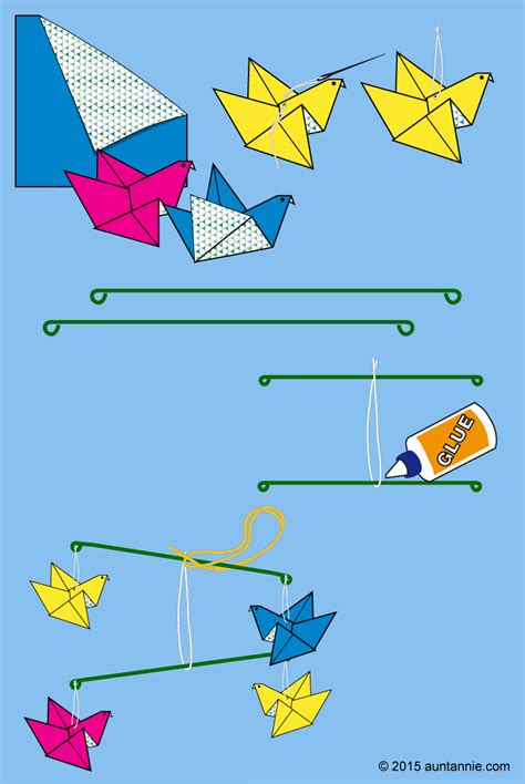 Your wiring application area and functionality will dictate the design, voltage, and current capability, size, colors among other variables. How to Make a Floral Wire Mobile with Origami Birds - Friday Fun Crafts - Aunt Annie's Crafts