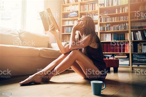 Sexy Woman Reading A Book Stock Photo Download Image Now Istock