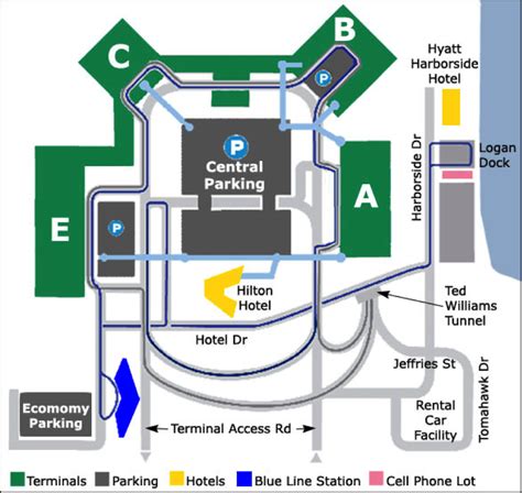 Boston Logan Airport Parking Guide Long Term Rate Info