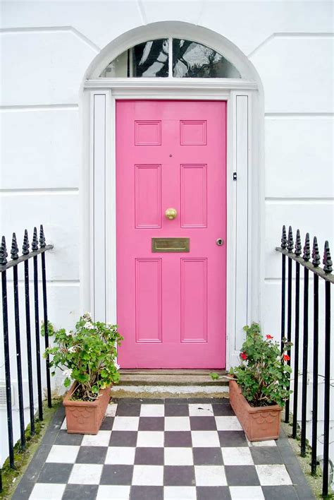14 Pink Front Door Ideas To Bring Out Your Personality Homenish