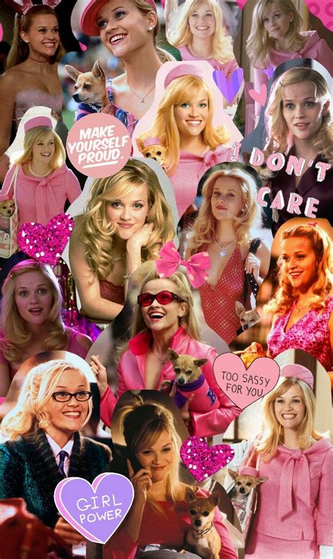 Collage 81 Elle Woods Blonde Aesthetic Pink Aesthetic Lawyer