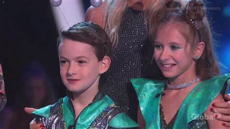Jason Maybaum And Elliana Walmsley Dwts Juniors Episode 2 Dancing With
