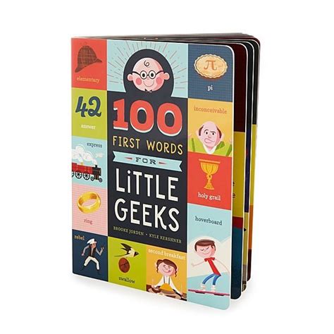 100 First Words For Little Geeks Modern Natural Baby