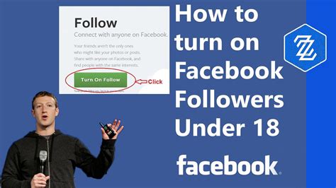 Make sure you have it activated today. How to turn on followers on facebook under 18 - YouTube