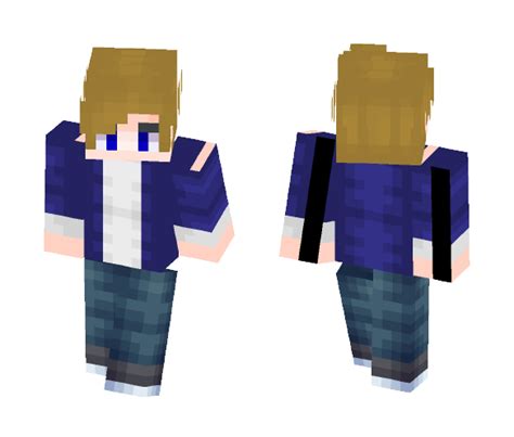 Download Blue Jacket Boy Minecraft Skin For Free Superminecraftskins
