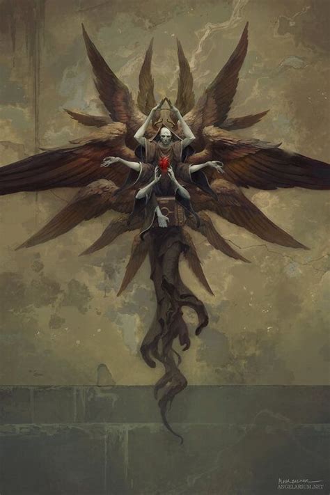 The Seraphim Angelarium The Encyclopedia Of Angels Concept Art