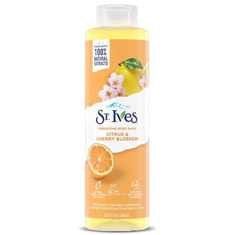 St Ives Body Wash For Sensitive Skin Pink Lemon And Mandarin Orange 650ml Dealzdxb