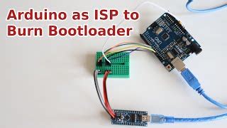 Arduino As ISP To Burn Bootloader On AVR Microcontroller Doovi
