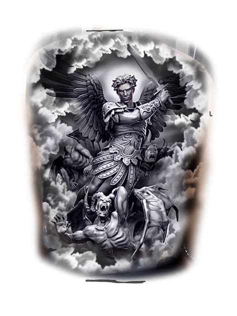 Archangel Michael Tattoo St Michael Tattoo Lion Head Tattoos Tatoo