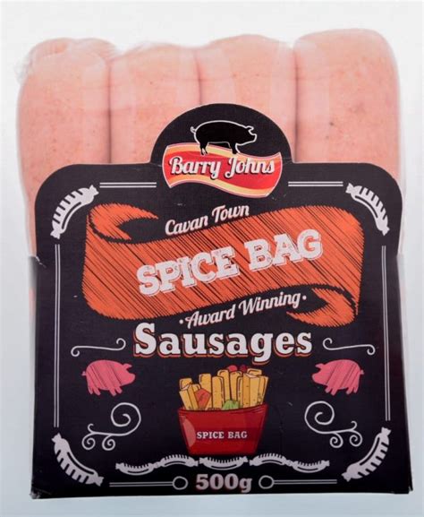 Spice Bag Sausages ¦ Irish Handmade Sausages ¦ Flavoured Sausages