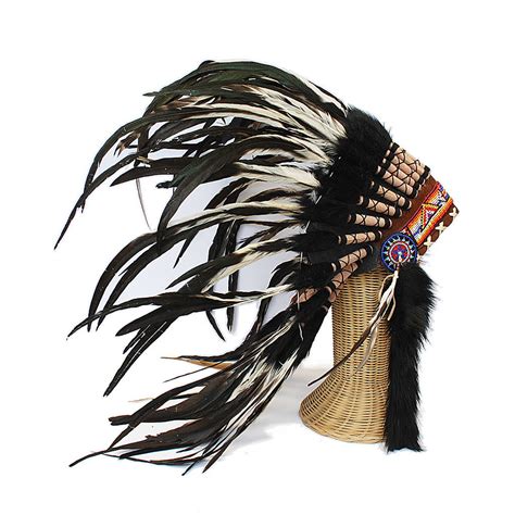 Great Plains Indian Chief Feather Headdress By The Gorgeous Company