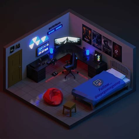 3d Gaming Room Designs Free 3d Room Models Available For Download