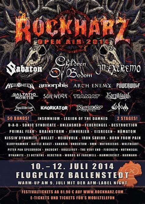 Rockharz Open Air 2014 All Metal Festivals