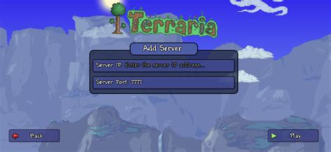 Put the ip address of your computer or gaming console in the appropriate box in your router. Mobile - Terraria Mobile 1.3 Multiplayer Setup Guide ...
