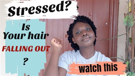 My hair is falling out! Stress could be the reason why your hair isn't growing/ is ...