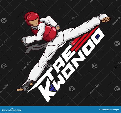 Taekwondo Vector Illustration 42842514