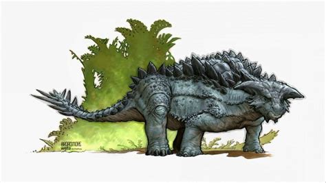 Skull Island Ankylosaur Concept Art By Greg Broadmore Creature