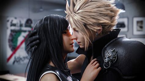 Cloud Strife And Tifa Lockhart Final Fantasy 7 Remake 8k 31997