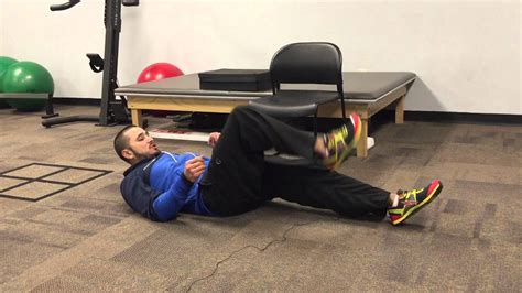 Hip Capsule Stretch For Better Movement Figure 4 Hip Stretch Youtube