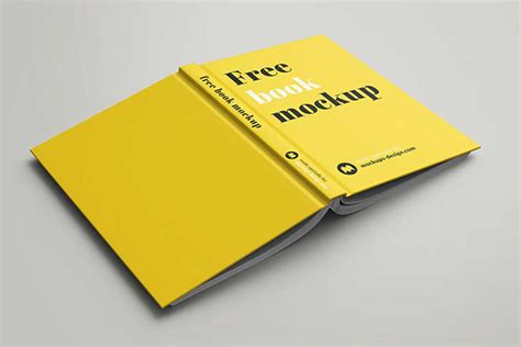 Download This Free Book PSD Mockup - Designhooks
