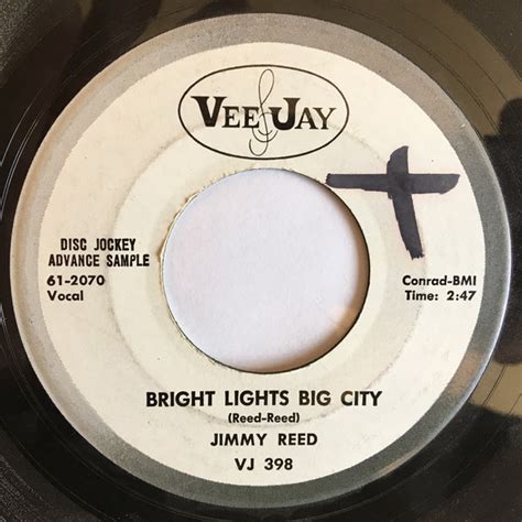 Jimmy Reed Bright Lights Big City Im Mr Luck 1961 Vinyl Discogs
