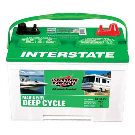 Interstate Batteries Srm 27 Marinerv Deep Cycle Battery Publiclands