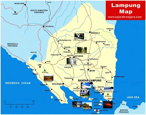 Peta Pulau Lampung