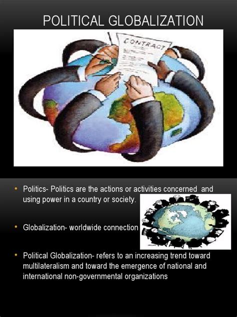 Political Globalization Power Point Pdf Globalization Marxism