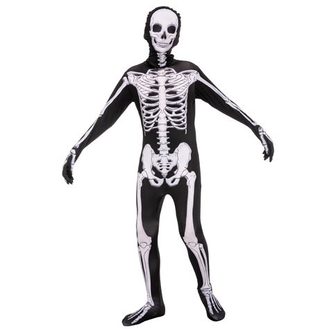 White Skeleton Kids Costume Ubicaciondepersonascdmxgobmx
