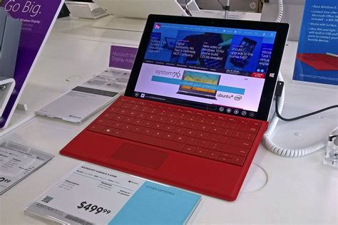 Microsofts Surface 3 On Display At Best Buy Windows Central