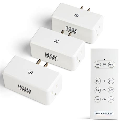 Wireless Remote Control Outlets Lamp And Light Controls At