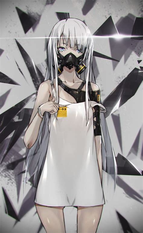 Pixiv Gas Mask Wearing Girls Pixiv Spotlight Anime