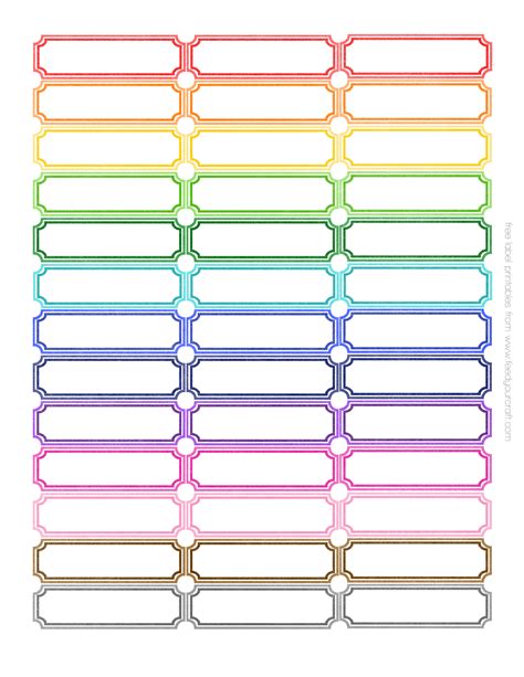 Labels Printables Free School Labels Printables Free Planner Stickers