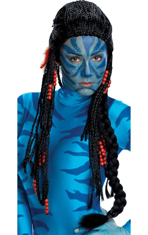 Adult Neytiri Avatar Deluxe Wig Uk